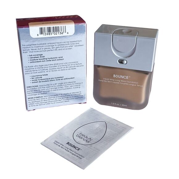 Beauty Blender Bounce Whip Long Wear Foundation Matte 2.30W Light Golden - Picture 5 of 6